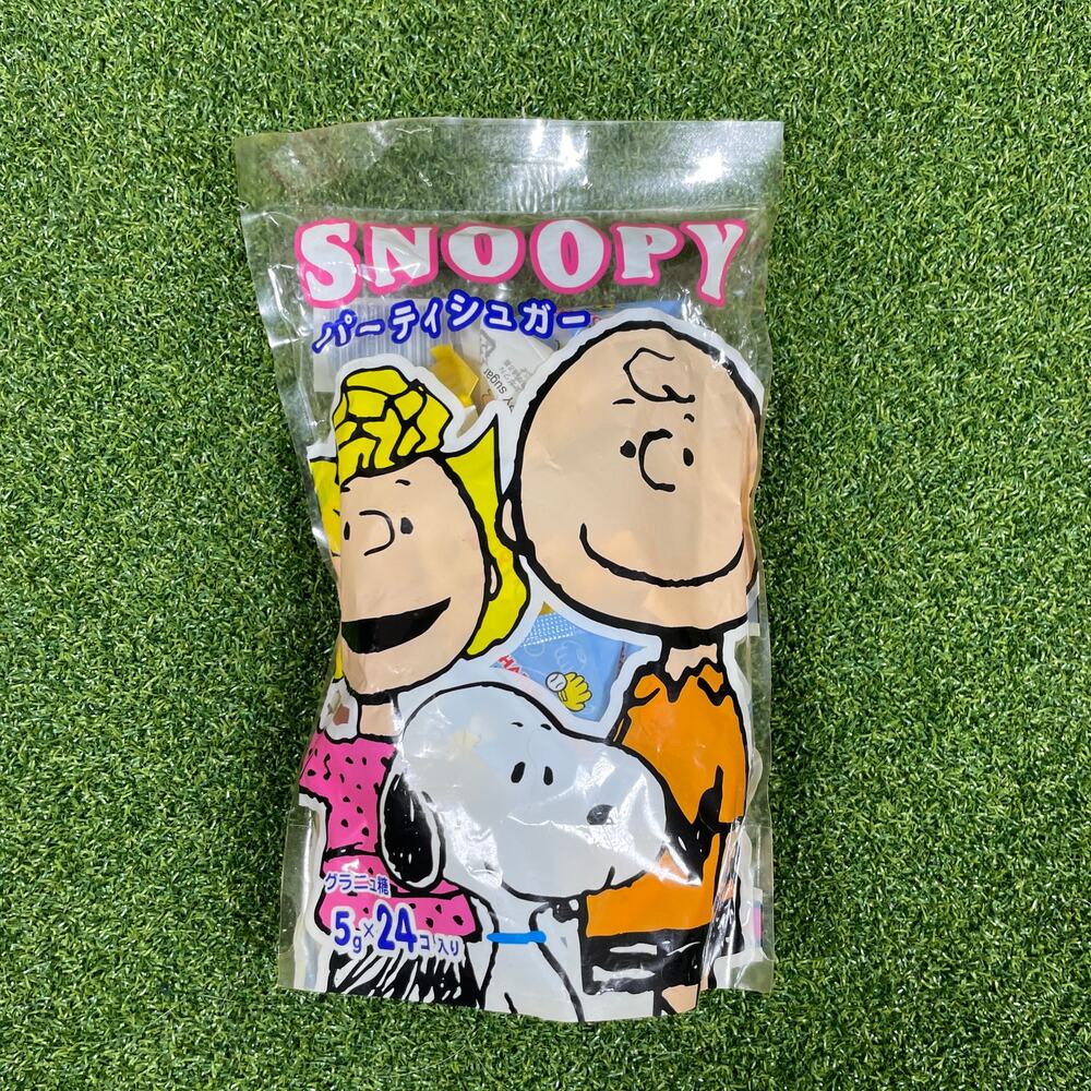 Japanese Candy Snoopy Party Sugar S1 Lump Bag 5gx24Pieces